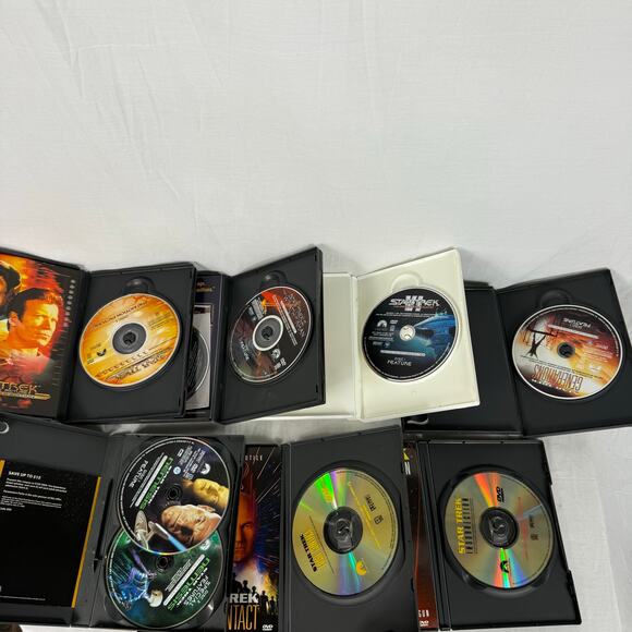 Star Trek Special Collector's Editions DVD Lot of 7 Wrath of Khan Nemesis - Picture 11 of 12